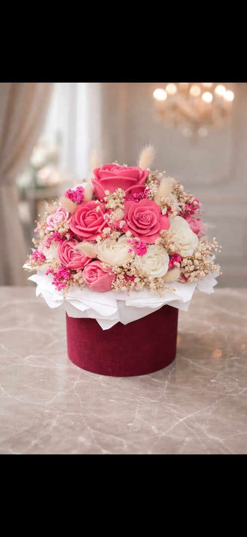 Bouquet in cera - misura piccola in Pre-ordine